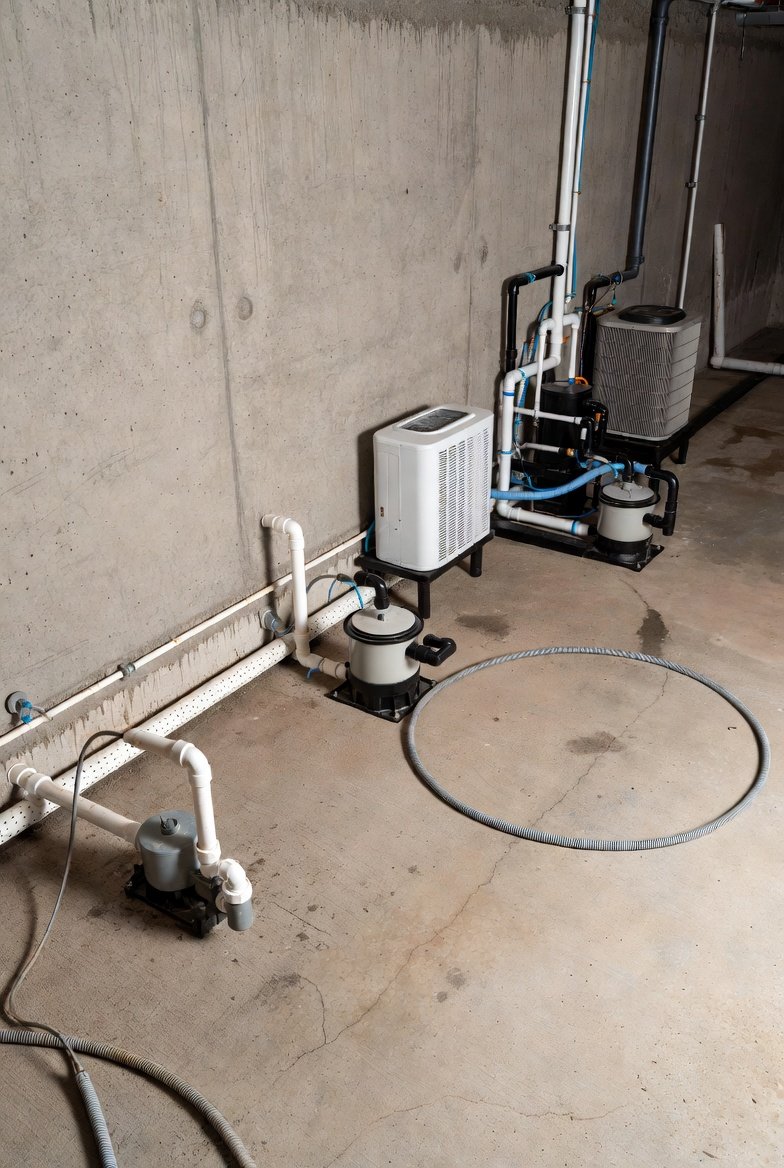 Comparison of interior and exterior basement waterproofing cost per linear foot