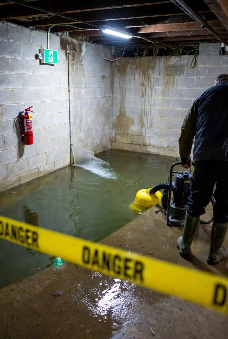 Water Coming Through Basement Floor