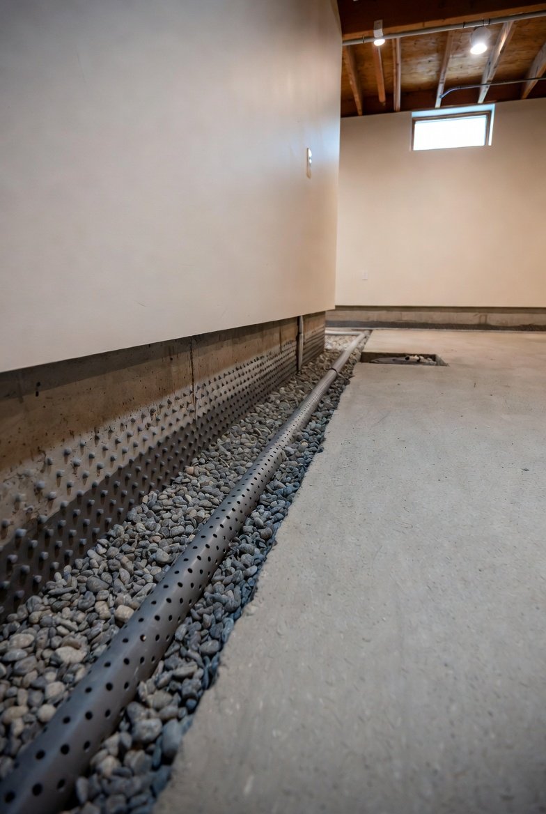 French Drain Installation